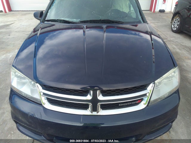 2013 DODGE AVENGER SE VIN: 1C3CDZAB6DN731342