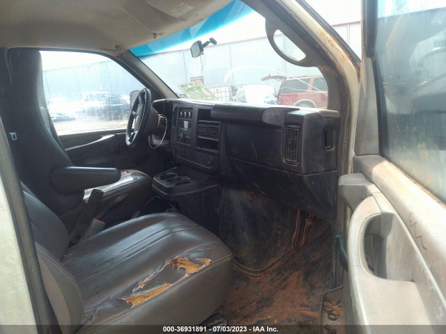 2013 CHEVROLET EXPRESS CARGO VAN VIN: 1GCWGFCG3D1129027