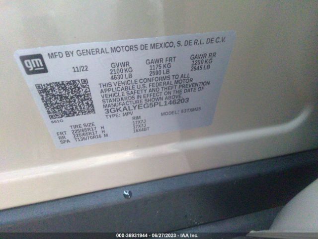 3GKALYEG5PL146203 GMC Terrain At4
