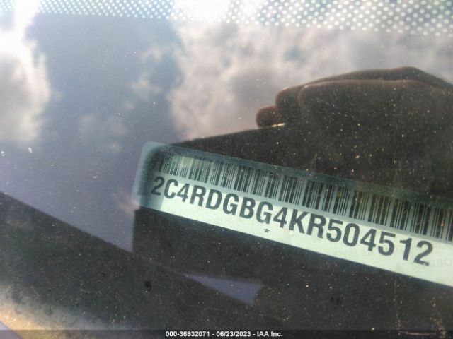 2C4RDGBG4KR504512 Dodge Grand Caravan Se