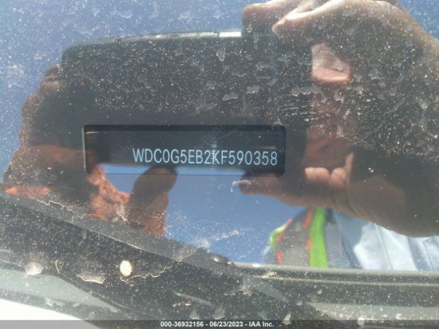 WDC0G5EB2KF590358 Mercedes-Benz Glc Glc 350e