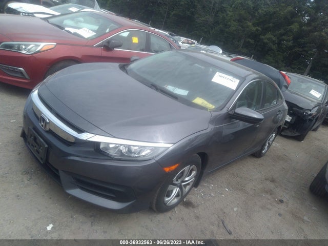 Honda Civic Sedan Lx 2017 2HGFC2F59HH569356 Image 2