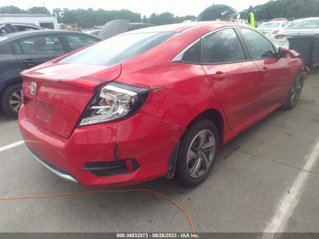 Honda Civic Sedan Lx 2019 2HGFC2F67KH553334 Image 4