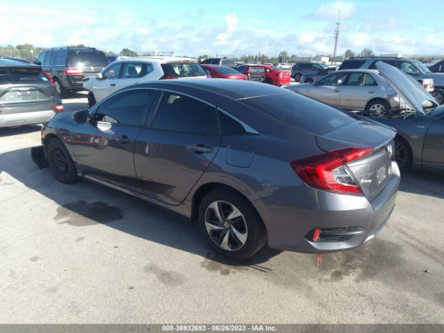 Honda Civic Sedan Lx 2019 2HGFC2F66KH596692 Image 3