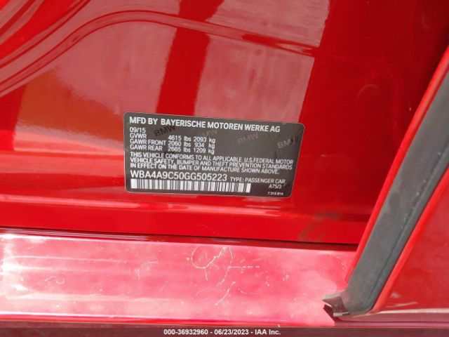 WBA4A9C50GG505223 BMW 4 Series 428i