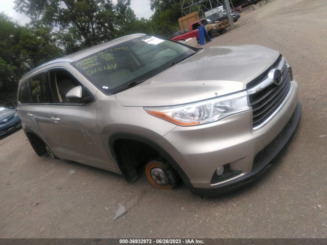 Aukcja sprzedaży 2014 Toyota Highlander Xle, vin: 5TDJKRFH8ES015124, numer aukcji: 36932972