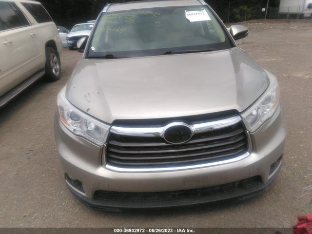 Aukcja sprzedaży 2014 Toyota Highlander Xle, vin: 5TDJKRFH8ES015124, numer aukcji: 36932972