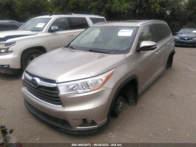 Aukcja sprzedaży 2014 Toyota Highlander Xle, vin: 5TDJKRFH8ES015124, numer aukcji: 36932972