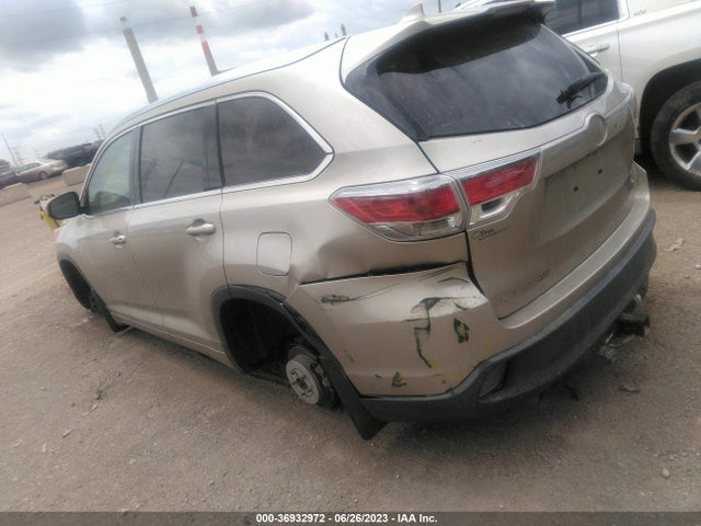 Aukcja sprzedaży 2014 Toyota Highlander Xle, vin: 5TDJKRFH8ES015124, numer aukcji: 36932972