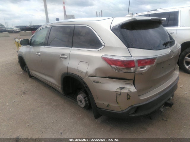 Aukcja sprzedaży 2014 Toyota Highlander Xle, vin: 5TDJKRFH8ES015124, numer aukcji: 36932972