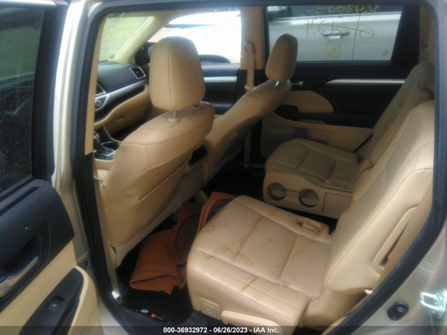 Aukcja sprzedaży 2014 Toyota Highlander Xle, vin: 5TDJKRFH8ES015124, numer aukcji: 36932972