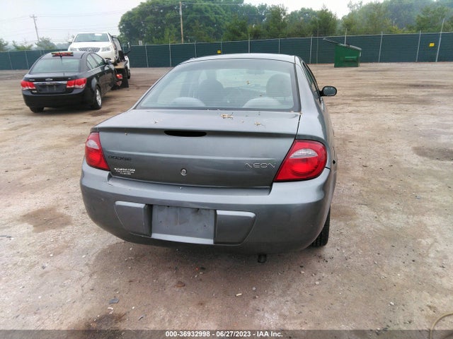 2005 DODGE NEON SXT VIN: 1B3ES56C15D229965