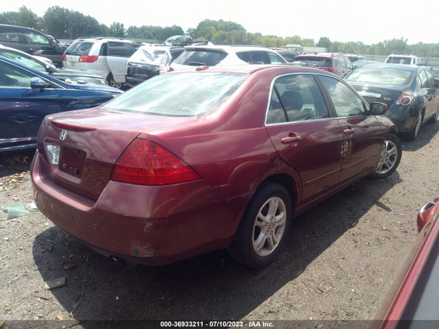 2006 HONDA ACCORD SDN EX-L VIN: 1HGCM56806A063616