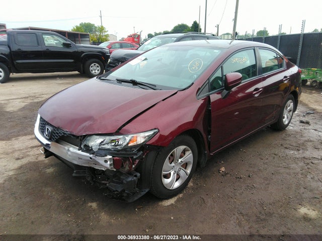 Honda Civic Sedan Lx 2015 19XFB2F55FE067776 Image 2