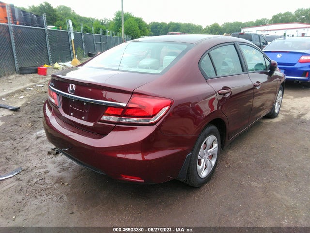 Honda Civic Sedan Lx 2015 19XFB2F55FE067776 Image 4