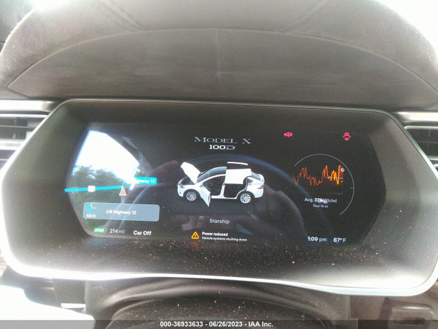 Tesla Model X 90d/75d/100d 2017 5YJXCDE2XHF052501 Image 7