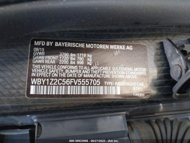 WBY1Z2C56FV555705 BMW I3