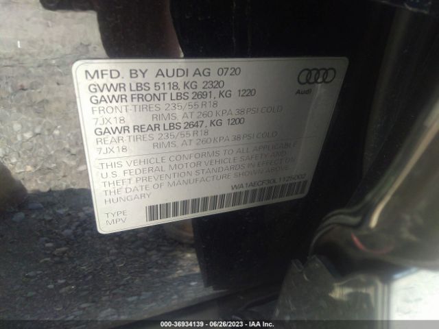 2020 AUDI Q3 WA1AECF30L1125002 Photo 8