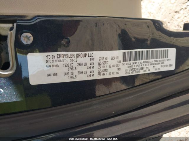 2C4RDGCG3ER205807 Dodge Grand Caravan Sxt
