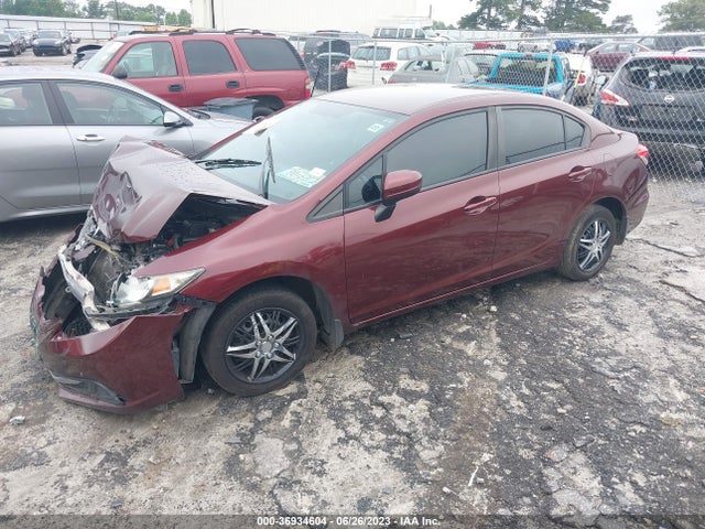 Honda Civic Sedan Lx 2015 19XFB2F5XFE011378 Image 2