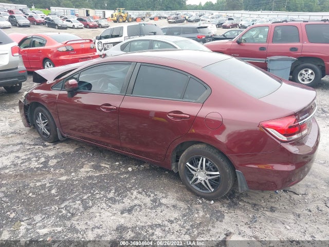 Honda Civic Sedan Lx 2015 19XFB2F5XFE011378 Image 3