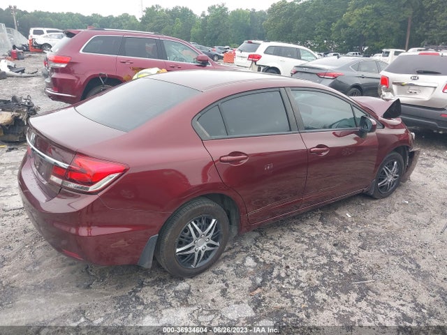 Honda Civic Sedan Lx 2015 19XFB2F5XFE011378 Image 4
