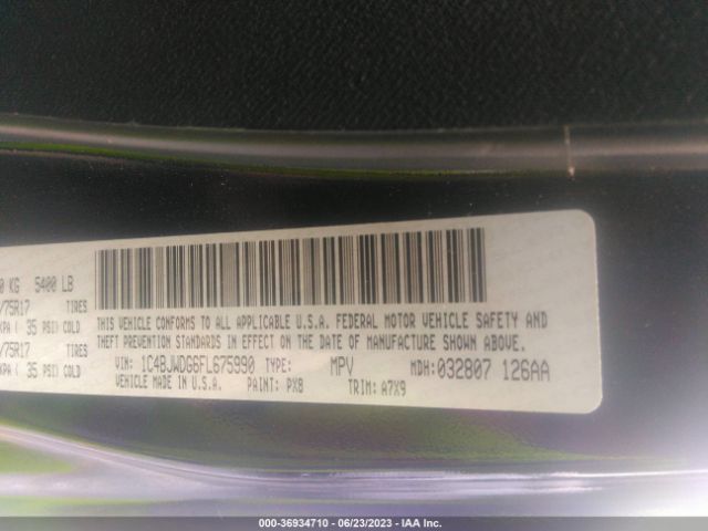 1C4BJWDG6FL675990 Jeep Wrangler Unlimited Sport