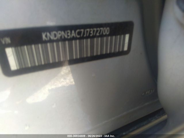 KNDPN3AC7J7372700 KIA Sportage Ex