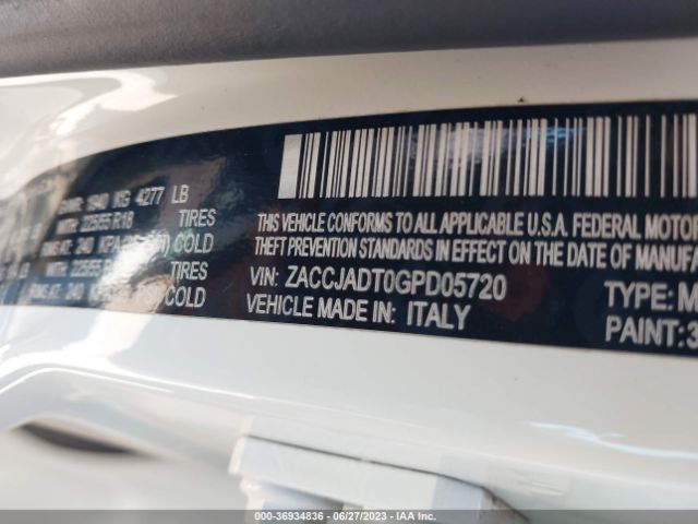 ZACCJADT0GPD05720 Jeep Renegade Limited