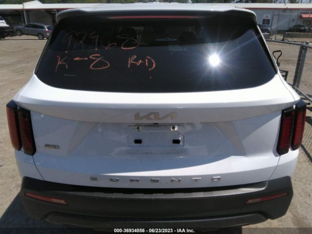 5XYRGDLC3NG077740 KIA SORENTO LX