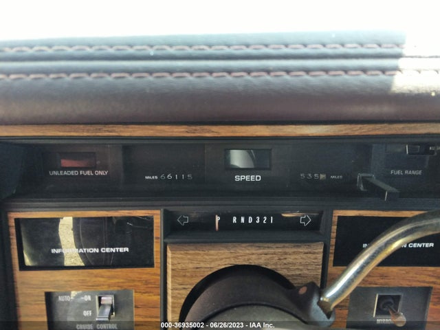 1985 CADILLAC ELDORADO VIN: 1G6EL5787FE676112