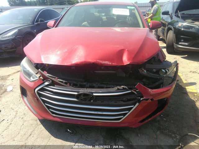 2017 HYUNDAI ELANTRA SE VIN: KMHD84LF2HU211623