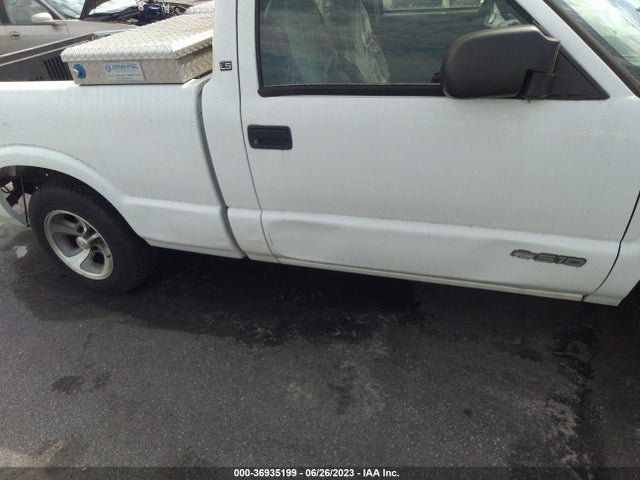 2003 CHEVROLET S-10 LS FLEET VIN: 1GCCS14X338119543