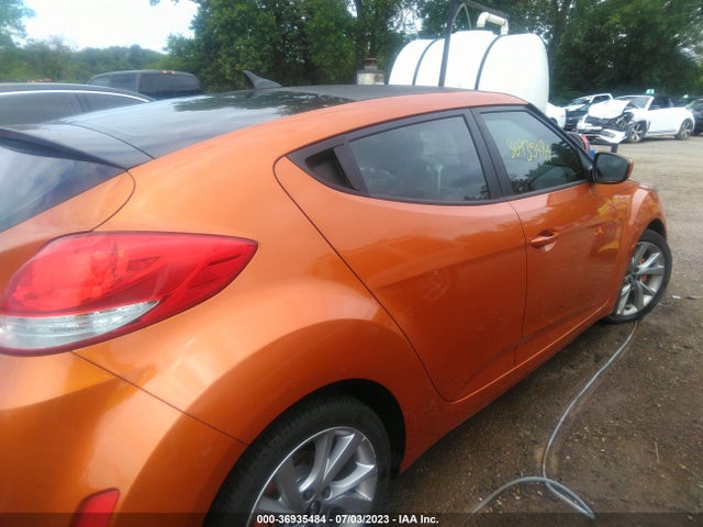 2013 HYUNDAI VELOSTER W/BLACK INT VIN: KMHTC6AD9DU169792