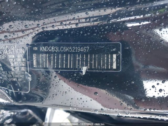 KNDCB3LC6K5219467 KIA NIRO LX
