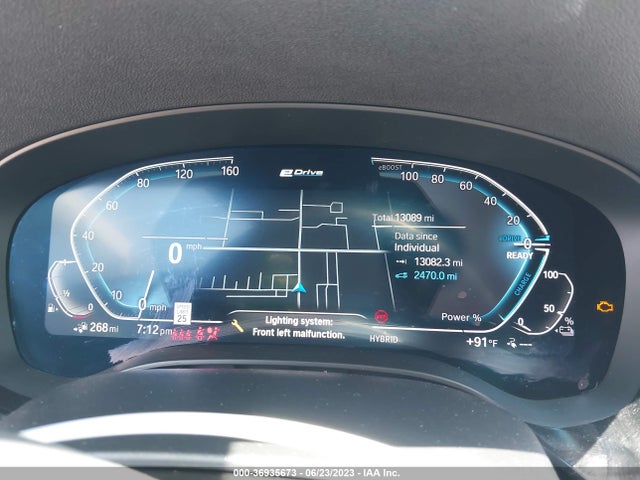 BMW 5 Series 530e 2022 аукцион фото