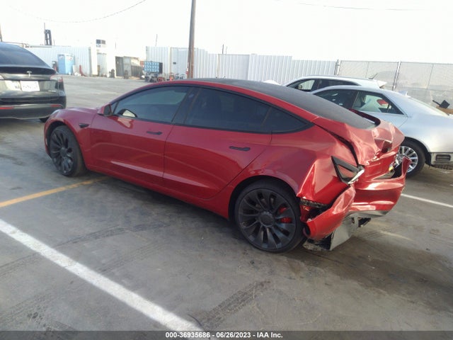 Tesla Model 3 Performance 2022 5YJ3E1EC2NF171252 Image 3