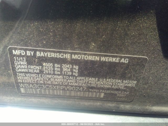 WBA3C3C5XEPV90247 BMW 3 Series 320i Xdrive
