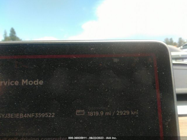 5YJ3E1EB4NF359522 Tesla Model 3 Long Range