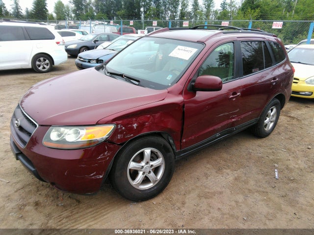 2007 HYUNDAI SANTA FE GLS VIN: 5NMSG73D67H062234