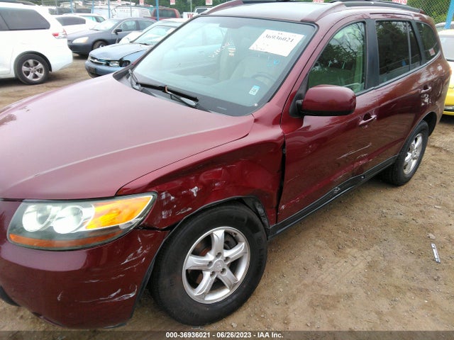 2007 HYUNDAI SANTA FE GLS VIN: 5NMSG73D67H062234