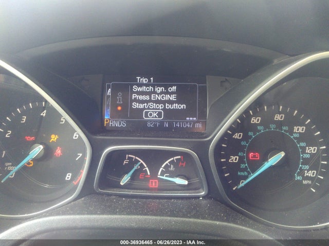 2014 FORD FOCUS TITANIUM VIN: 1FADP3J22EL116598