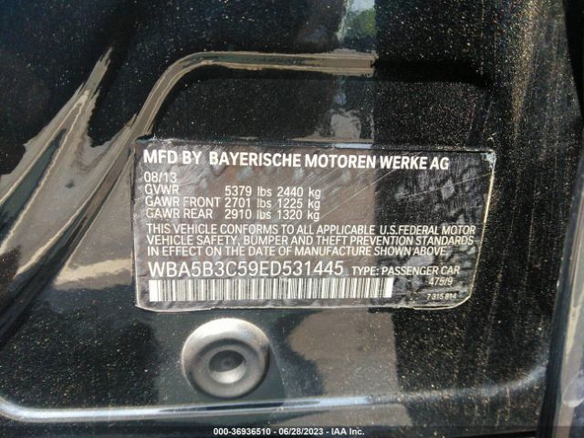 WBA5B3C59ED531445 BMW 5 Series 535i Xdrive