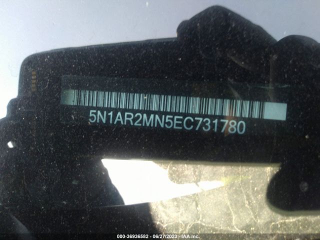 5N1AR2MN5EC731780 Nissan Pathfinder S