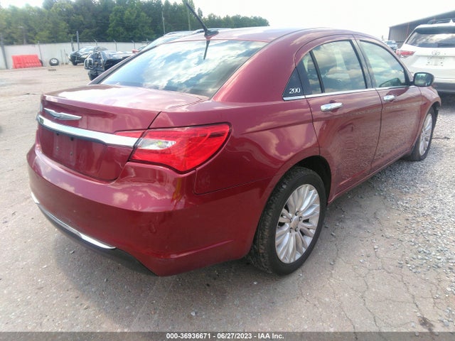 2013 CHRYSLER 200 LIMITED VIN: 1C3CCBCG7DN727660