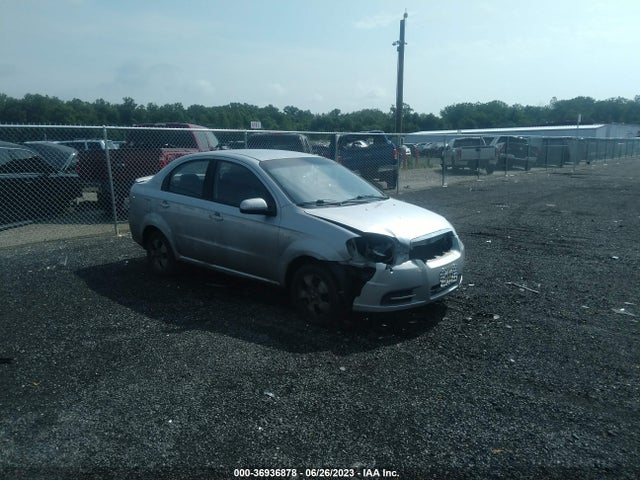 2007 CHEVROLET AVEO LS VIN: KL1TD56617B110409