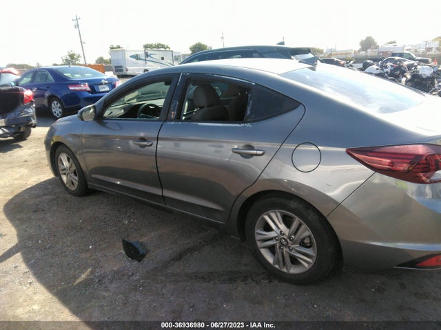 2019 HYUNDAI ELANTRA SEL VIN: 5NPD84LF7KH446055