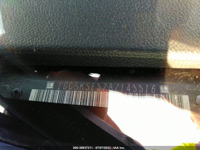 2010 CHEVROLET SILVERADO 1500 LT VIN: 1GCSKSE37AZ143316