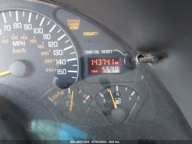 2000 PONTIAC FIREBIRD TRANS AM VIN: 2G2FV22GXY2129329