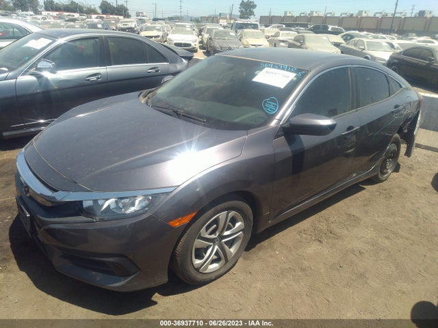 Honda Civic Sedan Lx 2017 2HGFC2F50HH550307 Image 2